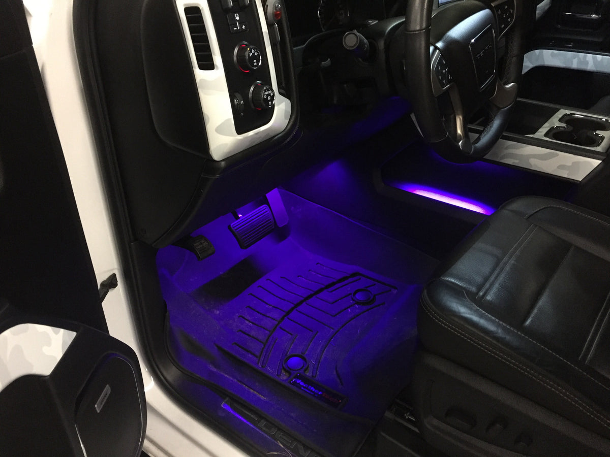 Rgb Led Footwell RGB Footwell Interior LED Kit | MW Customs – MwCustoms Inc.